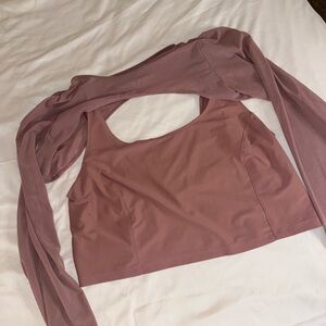 Old Navy Mauve Crop Top